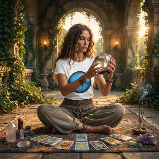 Blauw Oog Vrouwen T-shirt