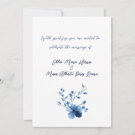 Blauw op Blauw, Bloesem Bloesem Kaart