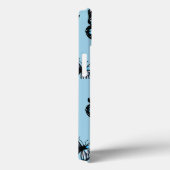Blauw op blauwe vlinders en meer vlinders Case-Mate iPhone case (Achterkant / Rechts)