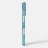 Blauw Opal Abstract Case-Mate iPhone Case (Achterkant / Rechts)