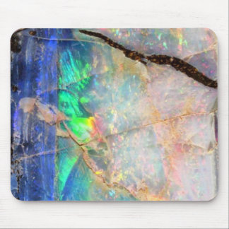 Blauw opal afdrukken muismat