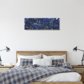 Blauw Opal Canvas Afdruk (Insitu (Slaapkamer))