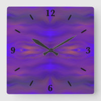 Blauw Oranje en Paars Abstract Design Pattern