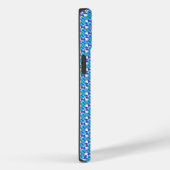 Blauw orchideeën Case-Mate iPhone case (Achterkant / Rechts)