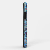 Blauw Oriënt Case-Mate iPhone Case (Achterkant/rechts)