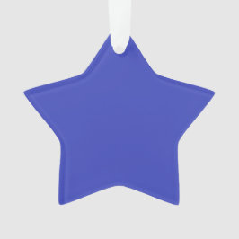 Blauw Ornament