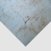  blauw oud geschilderd muur wit Engels rozen Tissuepapier (Detail)