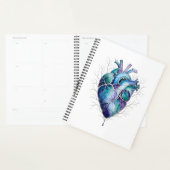 Blauw & Paars Anatomisch Hart Planner (Display)