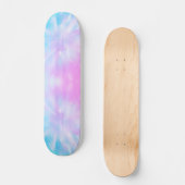 Blauw Paars deeg Skateboard (Voorkant)