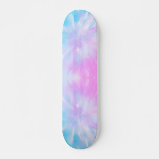Blauw Paars deeg Skateboard (Voorkant)