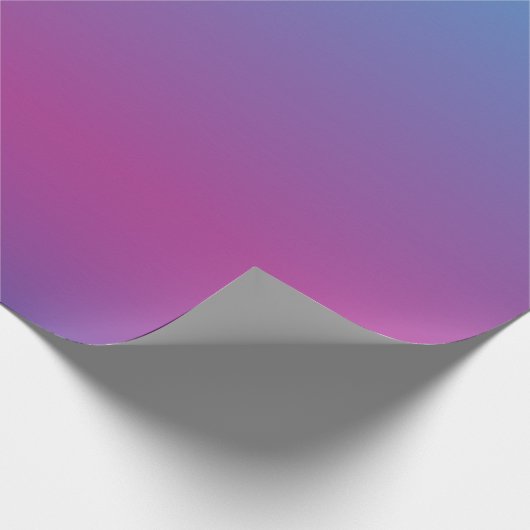 Blauw Paars roze ombre pakpapier (Hoek)