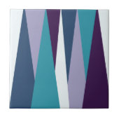 Blauw Paars wit Tegeltje (Voorkant)