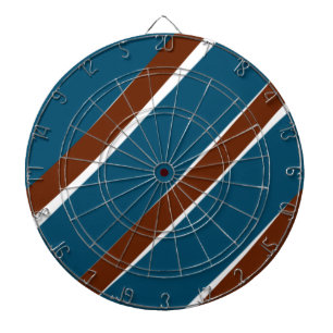 Blauw paarse vloedvormig vormlijnvormig golvend pa dartbord