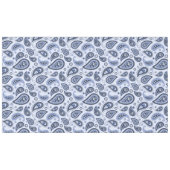 Blauw Paisley Patroon Tafelkleed (Voorkant (Horizontaal))