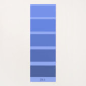 Blauw Palet 2-zijdig Design Yoga Mat (Achterkant)