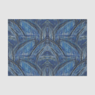 Blauw papier voor het bewerken van waterwegen