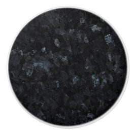 Blauw parelvormig patroon Achtergrond Keramische Knop