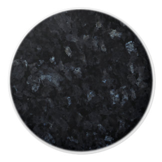 Blauw parelvormig patroon Achtergrond Keramische Knop