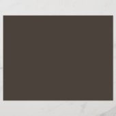 Blauw penseel, schilder en decorator Adverteren Flyer (Achterkant)