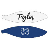 Blauw persoonlijk nummer van Ball Player-naam Basketbal (Panelen)