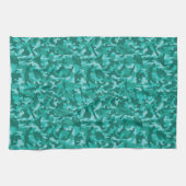 Blauw Perzisch Camouflage Theedoek (Horizontaal)