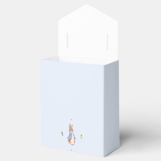Blauw Peter de Konijn Favor Box Bedankdoosjes (Geopend)