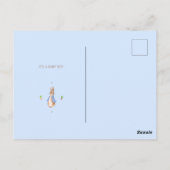 Blauw Peter het Konijn Briefkaart (Achterkant)