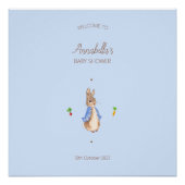 Blauw Peter het Konijn Perfect Poster (Voorkant)