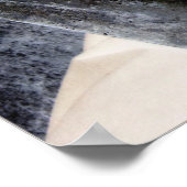 Blauw pictogram poster (Hoek)