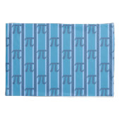 Blauw PII 3,142 Kussensloop (Achterkant)