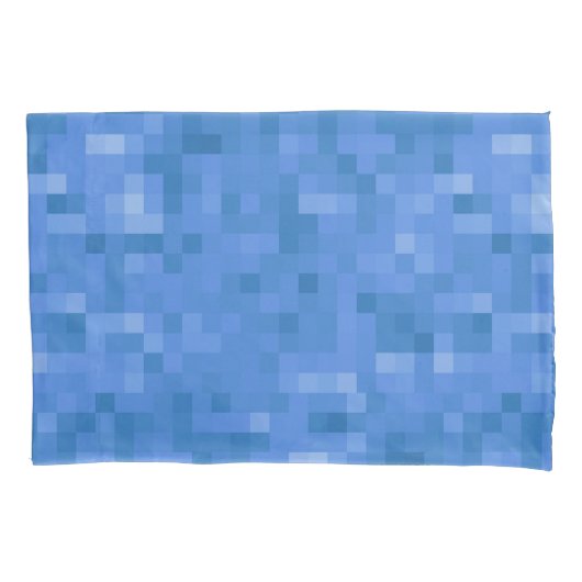 Blauw platform kussensloop (Voorkant)