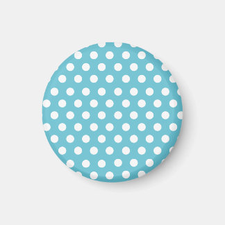  Blauw Polka Dot Magnet Magneet