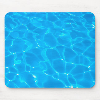 Blauw poolwater muismat