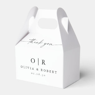 Blauw Porselein Bruiloft Favor Box Bedankdoosjes