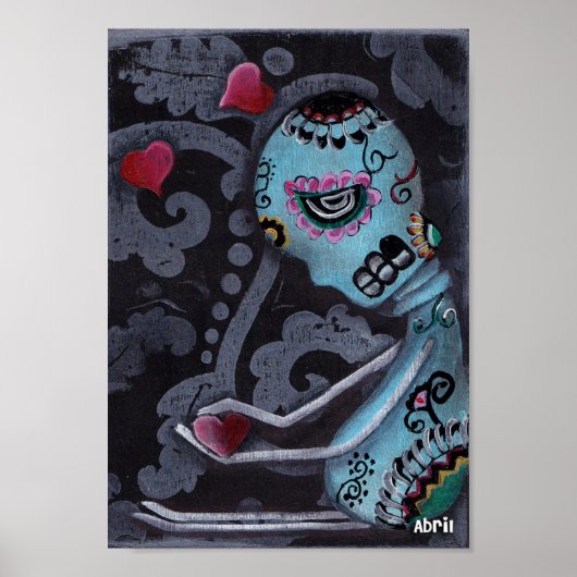 Blauw Poster (Voorkant)