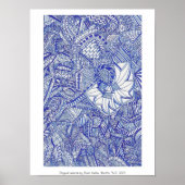 Blauw Poster (Voorkant)