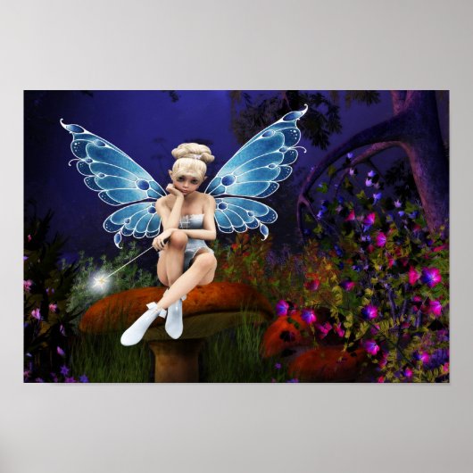 Blauw Poster (Voorkant)