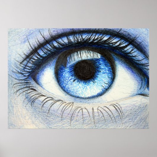 Blauw Poster (Voorkant)