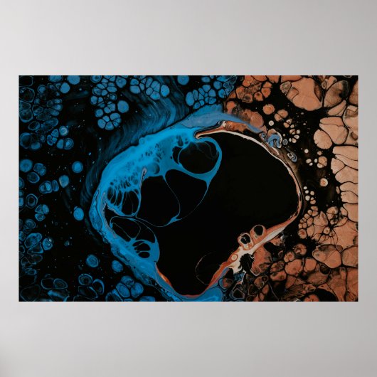Blauw Poster (Voorkant)