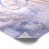 Blauw Poster met whisky (Hoek)