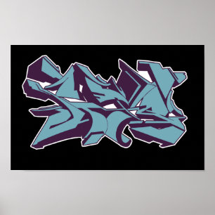 Blauw poster voor 2011-enting