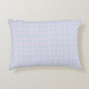 Blauw Praire Plaid Accent Kussen