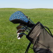 Blauw proefschrift golfheadcover (Insitu)