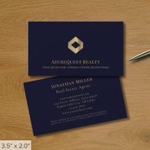 Blauw Professioneel Luxe Logo