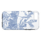  blauw profiel - Koe & Roster Case-Mate iPhone Case (Achterkant (Horizontaal))
