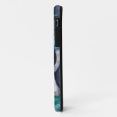 Blauw punt Siamese kat Case-Mate iPhone Case (Achterkant/links)