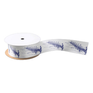 Blauw Roeien Roeiers Ploeg Team Watersport #3 Lint
