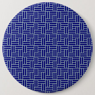 Blauw Ronde Button 6,0 Cm
