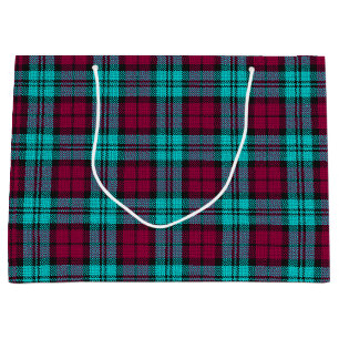 Blauw Rood Campbell Tartan Blackwatch Plaid Groot Cadeauzakje