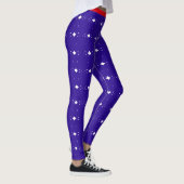 Blauw rood en wit leggings (Rechts)